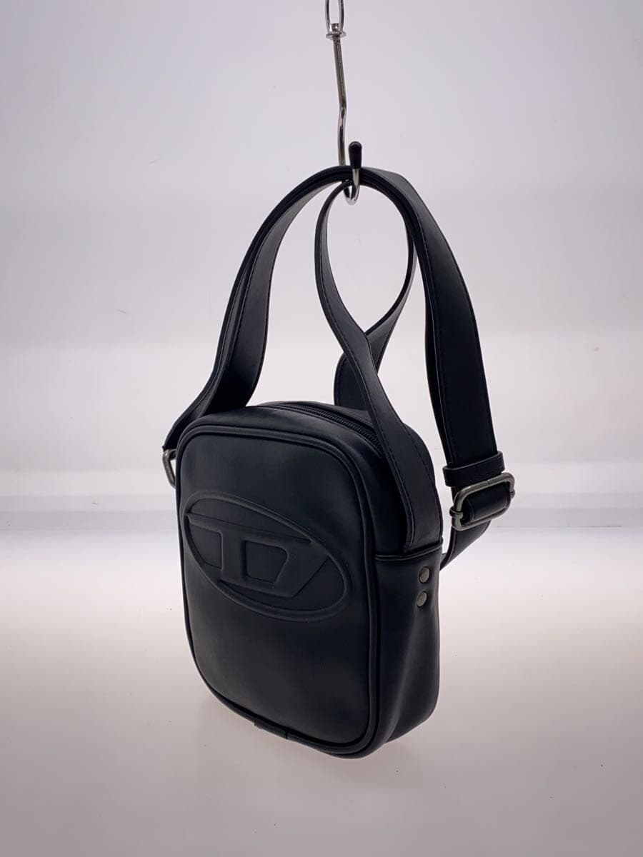 DIESEL Shoulder Bag Leather BLK X08353 P4445 2