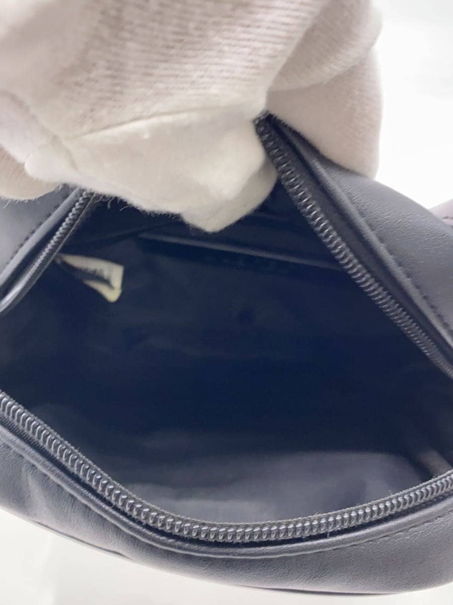 DIESEL Shoulder Bag Leather BLK X08353 P4445 6