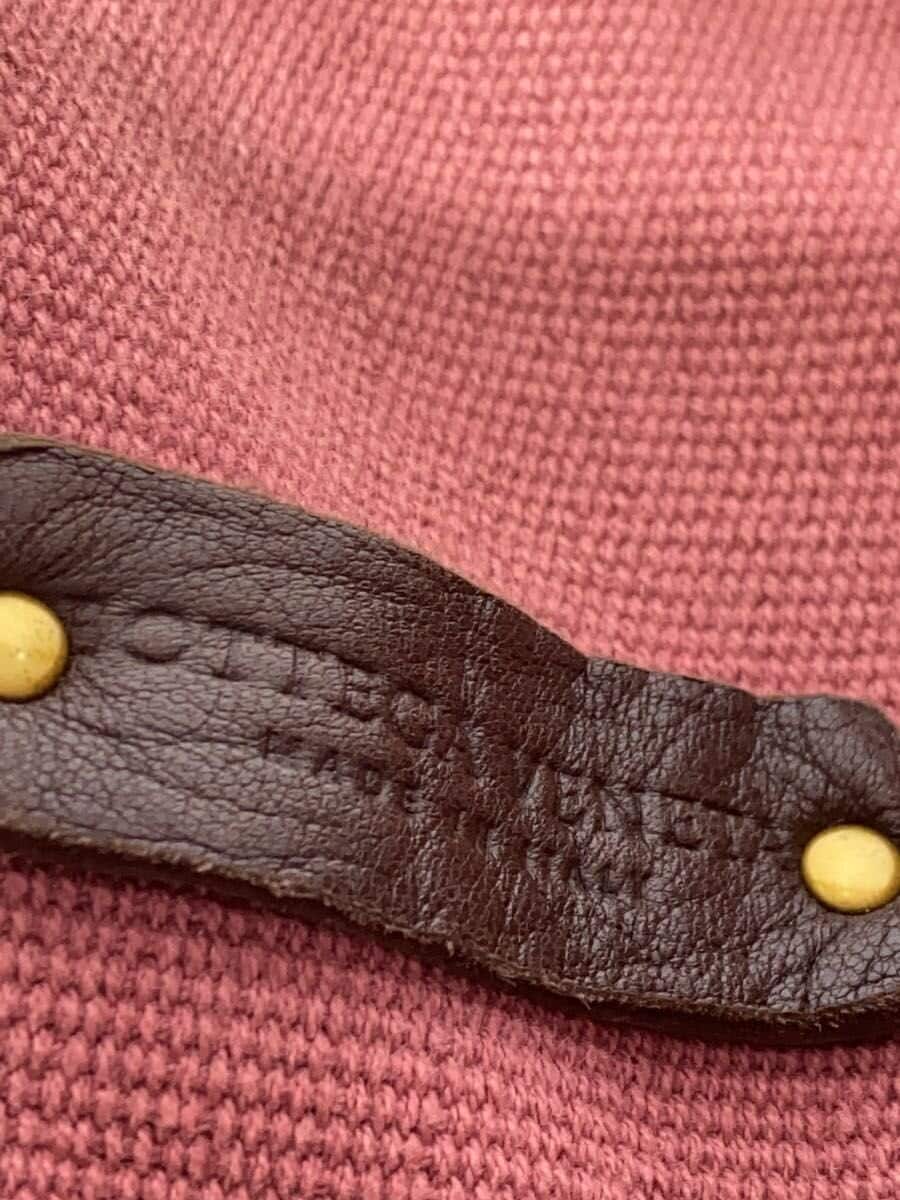 BOTTEGA VENETA Tote Bag Canvas Pink 5