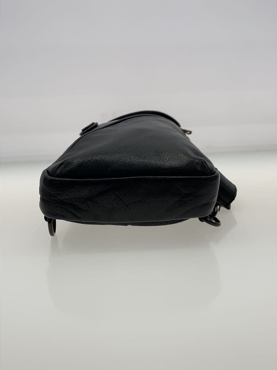 DECADE Shoulder Bag Leather BLK 4