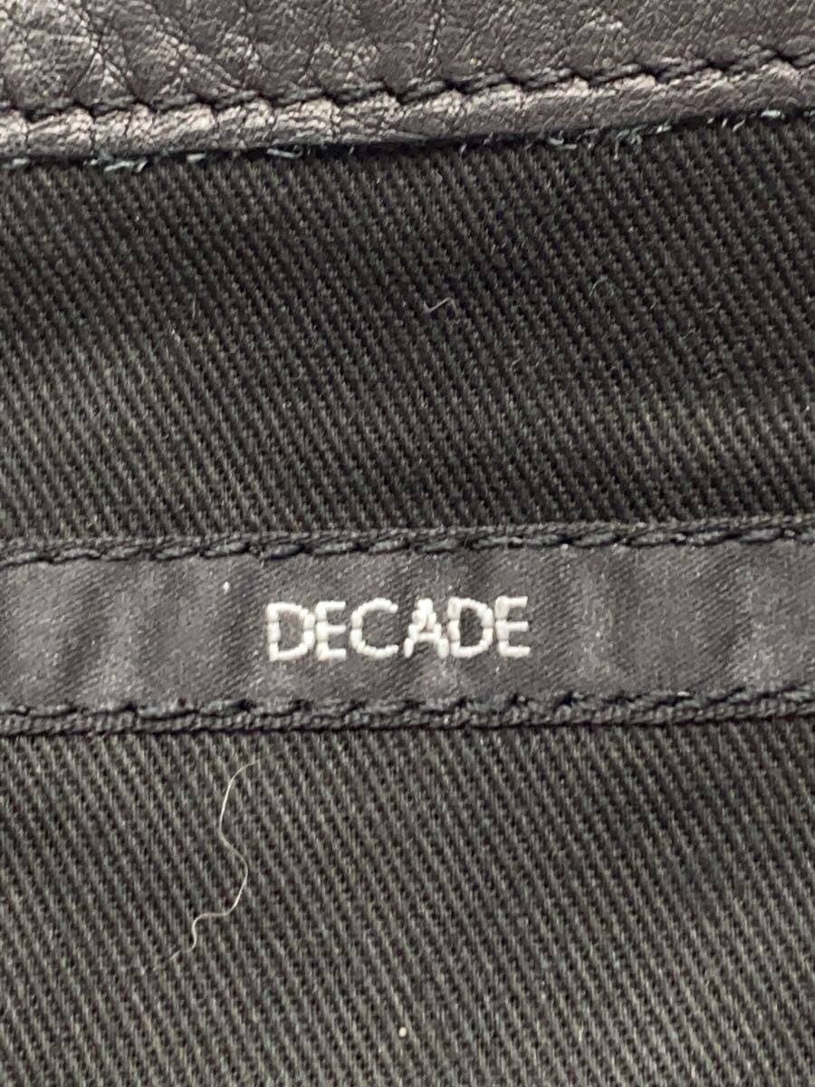 DECADE Shoulder Bag Leather BLK 5