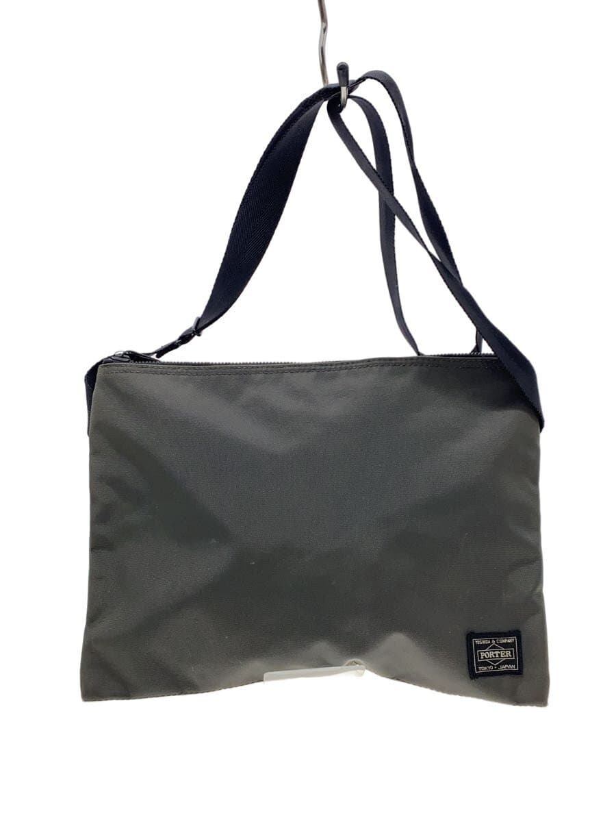 PORTER Shoulder Bag Nylon GRY Solid