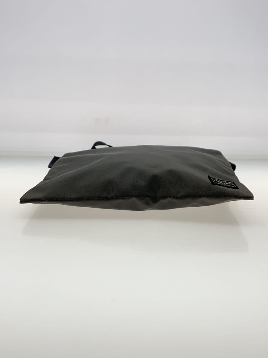 PORTER Shoulder Bag Nylon GRY Solid 4