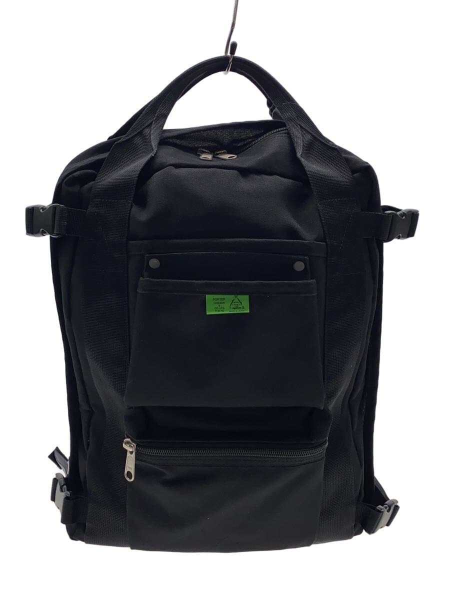 PORTER Backpack Canvas BLK