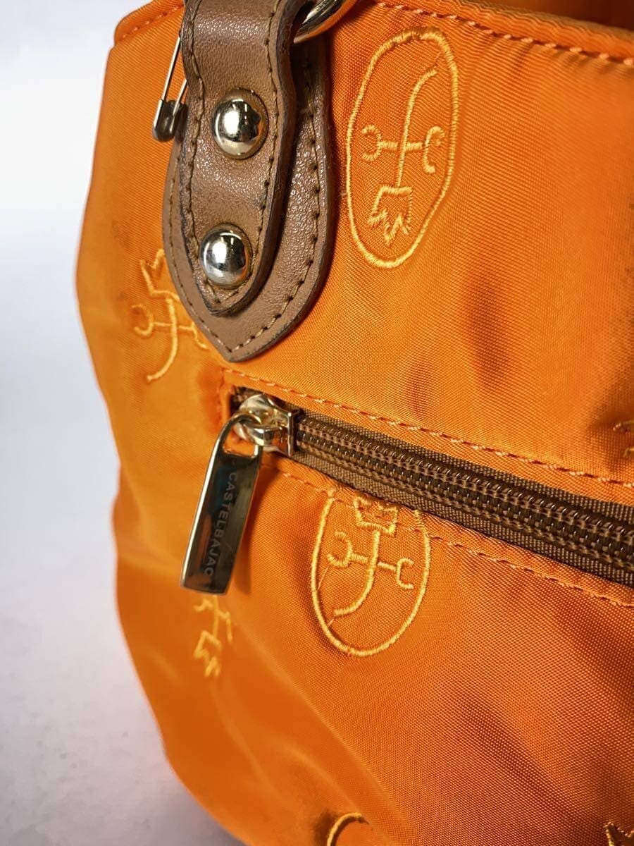CASTELBAJAC Handbag Nylon ORN 5