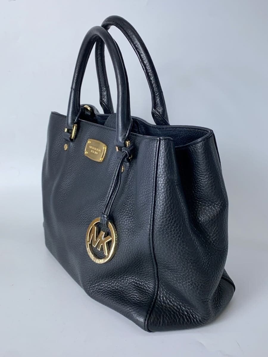 MICHAEL KORS Shoulder Bag Leather BLK 35H3GBFT2L 2