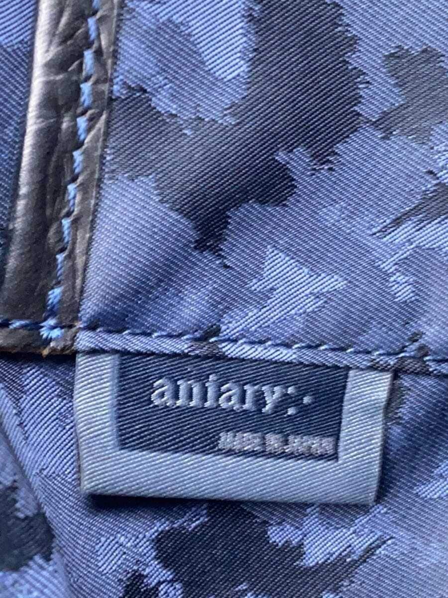 aniary Tote Bag Leather BLK Solid 5