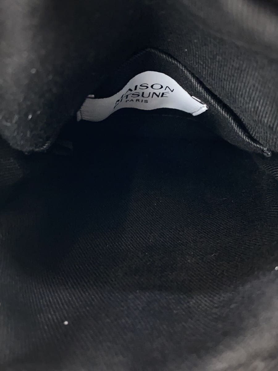 MAISON KITSUNE Shoulder Bag Leather YLW 6