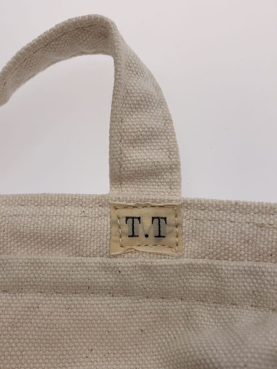 Taiga Takahashi Shoulder Bag Canvas IVO 5