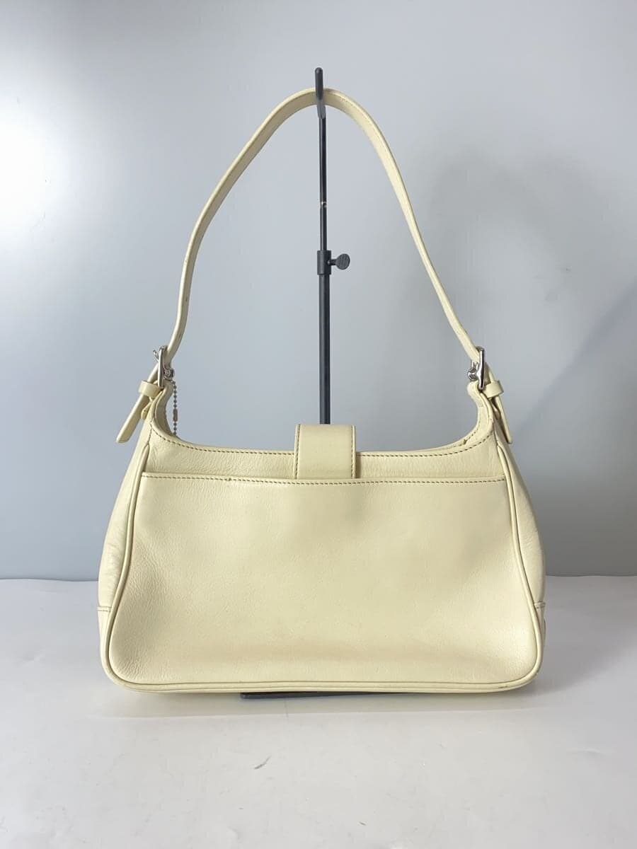 COACH handbag leather CRM plain J0S-7789 3