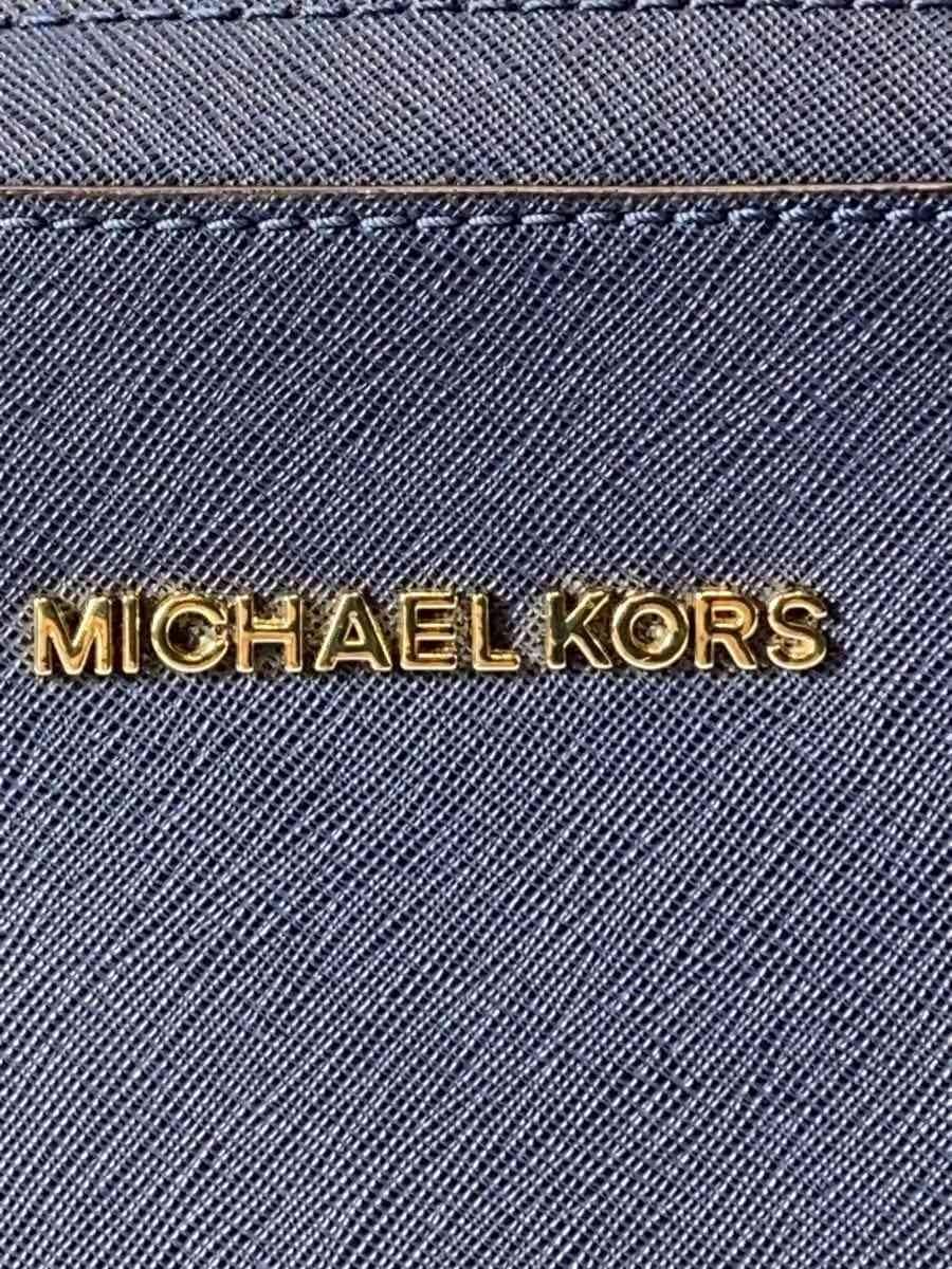 MICHAEL KORS Shoulder Bag PVC Navy Solid PC-1509 5