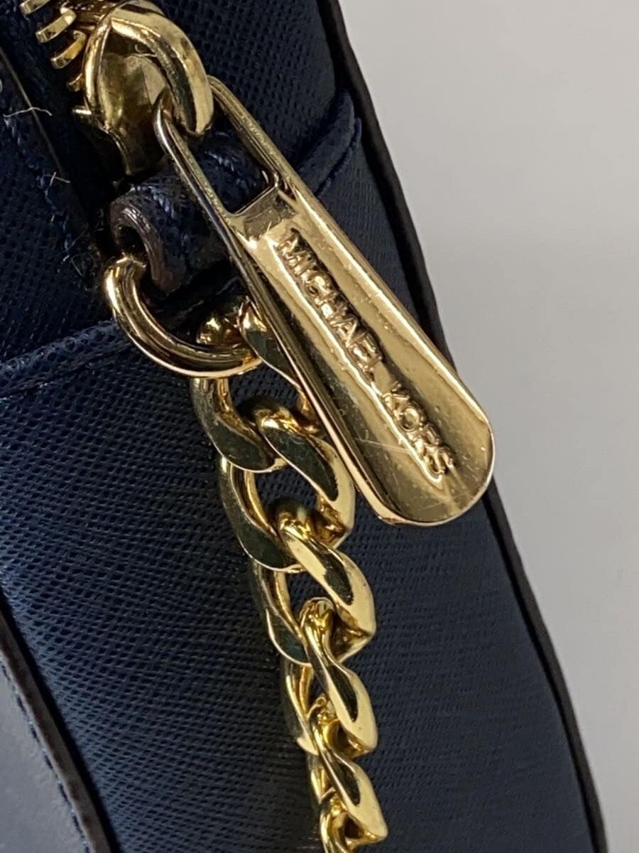 MICHAEL KORS Shoulder Bag PVC Navy Solid PC-1509 7