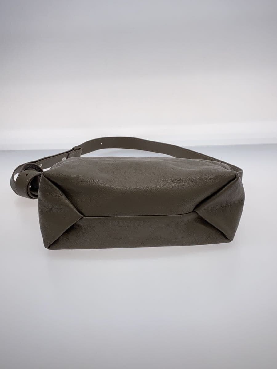 EAR Box Shoulder Bag Leather BRW 4