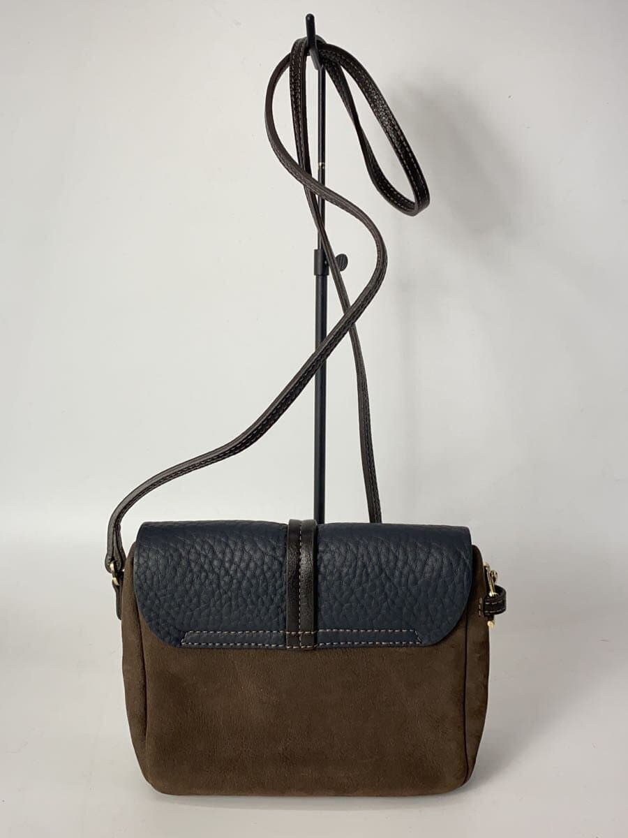 FURLA Shoulder Bag Leather NVY 3