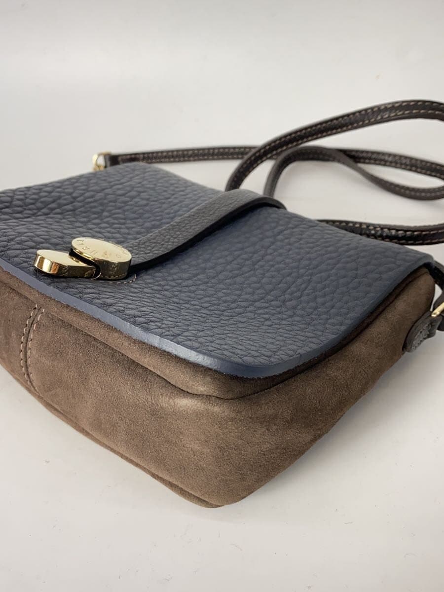 FURLA Shoulder Bag Leather NVY 7