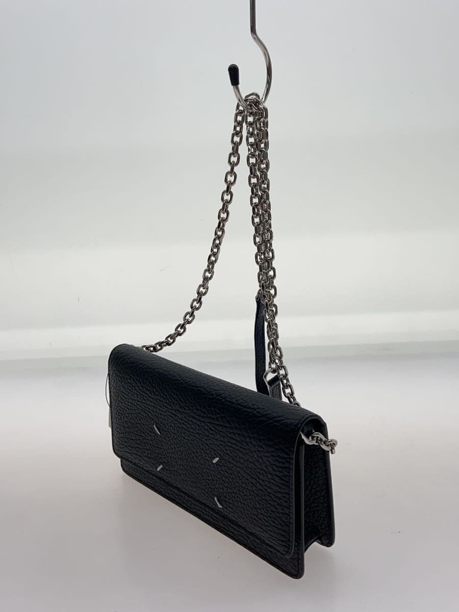 Maison Margiela shoulder bag leather black plain 2