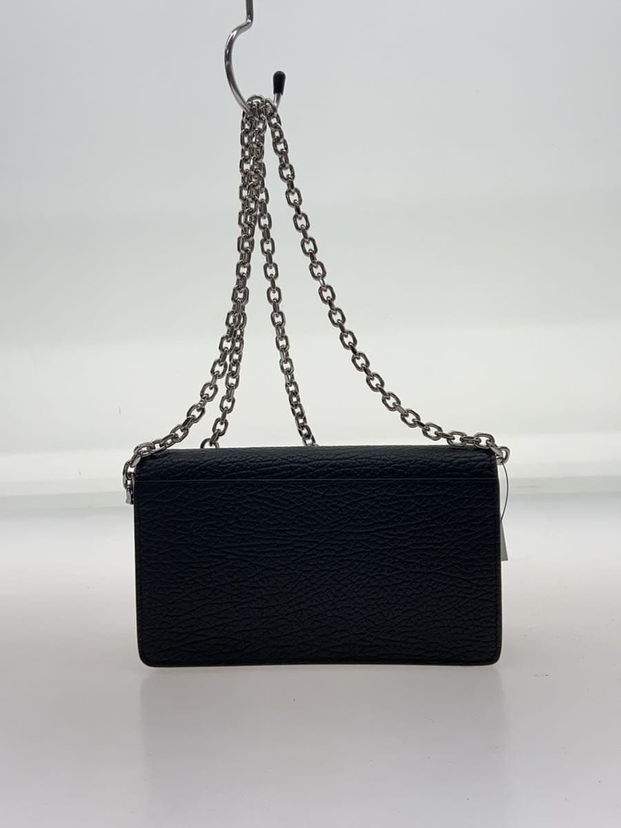 Maison Margiela shoulder bag leather black plain 3