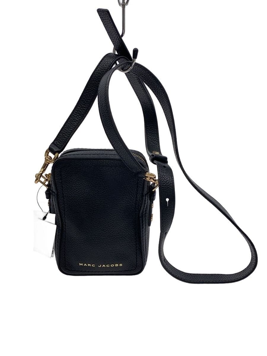 MARC JACOBS Shoulder Bag Leather Black