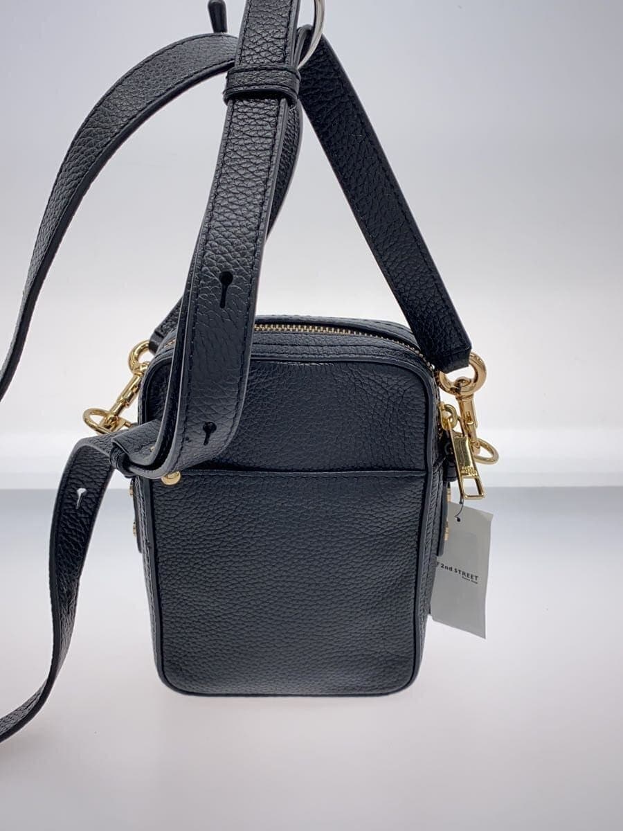 MARC JACOBS Shoulder Bag Leather Black 3