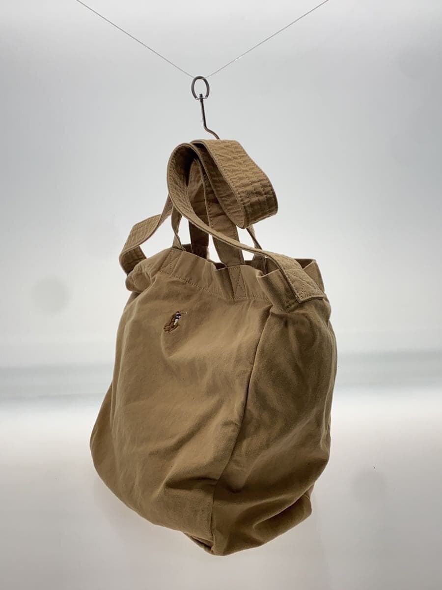 POLO RALPH LAUREN Shoulder Bag Canvas BRW Plain mapobgs0g620217 2