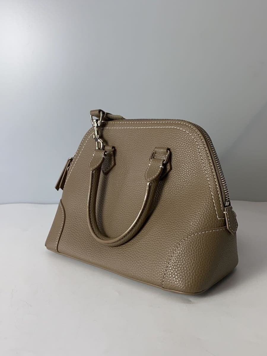 Mila Owen 24 model Wide Shoulder Boston Bag Beige 09WGB249502 Greige 2