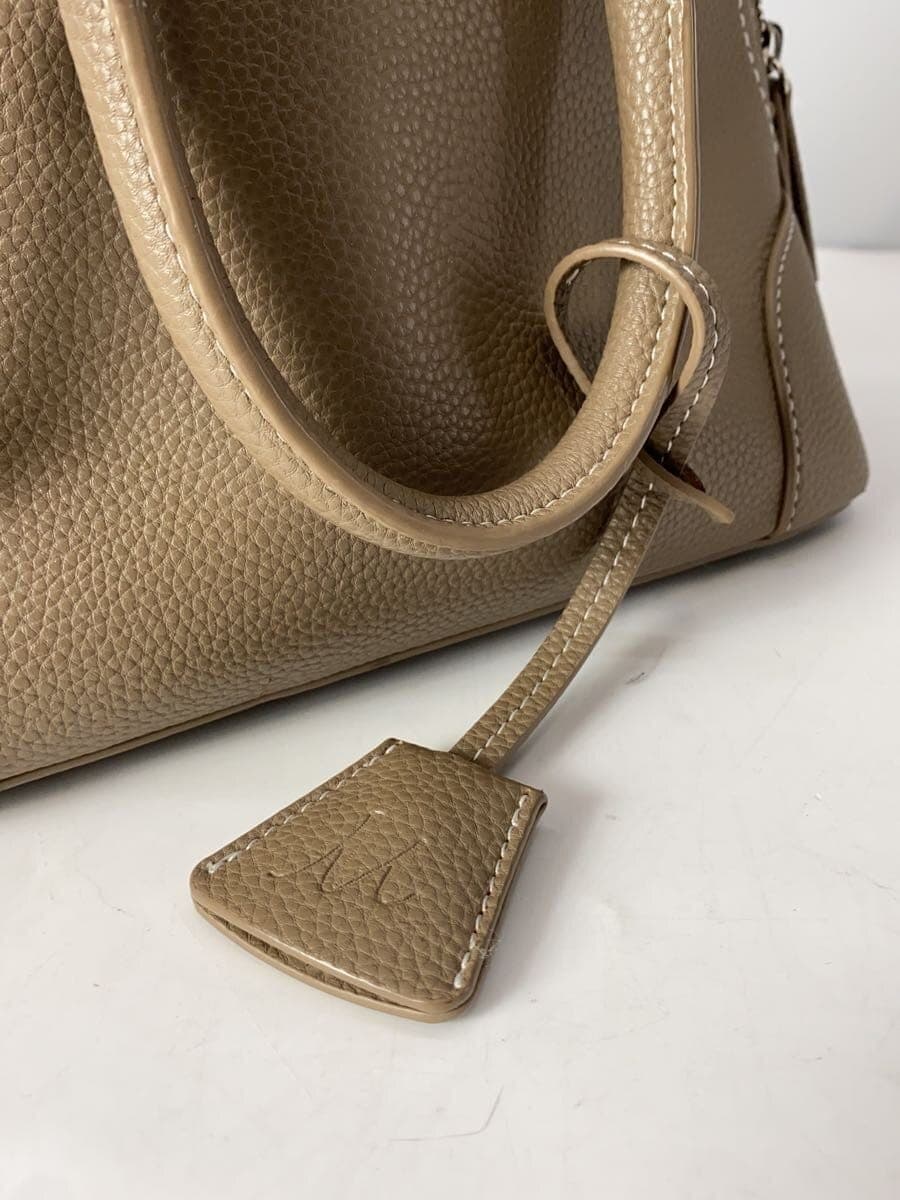 Mila Owen 24 model Wide Shoulder Boston Bag Beige 09WGB249502 Greige 7