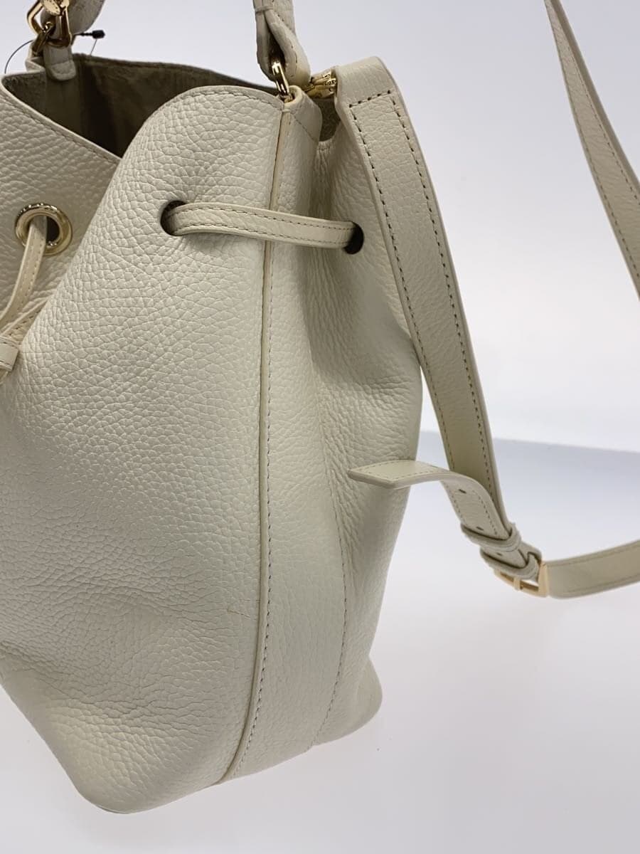 FURLA Drawstring Bag -- WHT 2