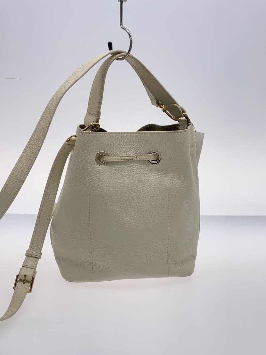 FURLA Drawstring Bag -- WHT 3