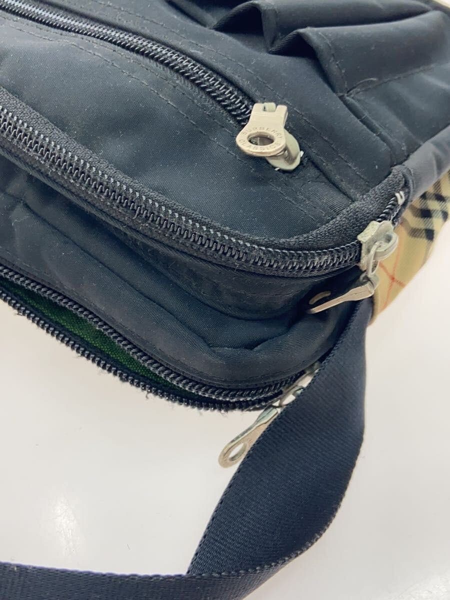 BURBERRYS Shoulder Bag Nylon BLK 8