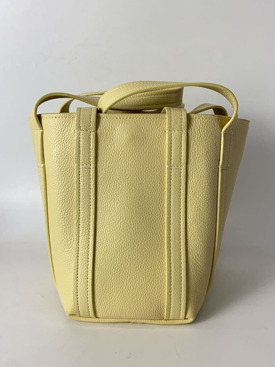 BALENCIAGA EVERYDAY XS NORTH-SOUTH YLW Solid 3