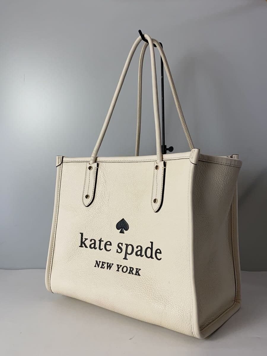 Kate Spade New York tote bag leather WHT 2
