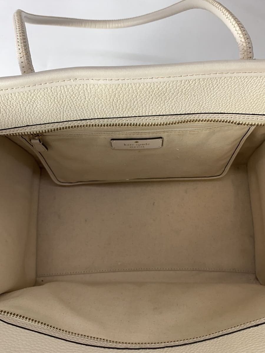 Kate Spade New York tote bag leather WHT 6