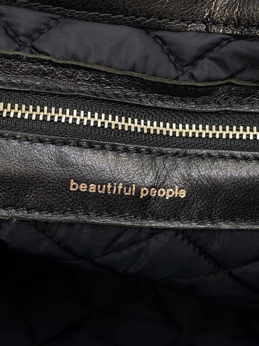 beautiful people Tote Bag Sheepskin BLK 1715611911 5