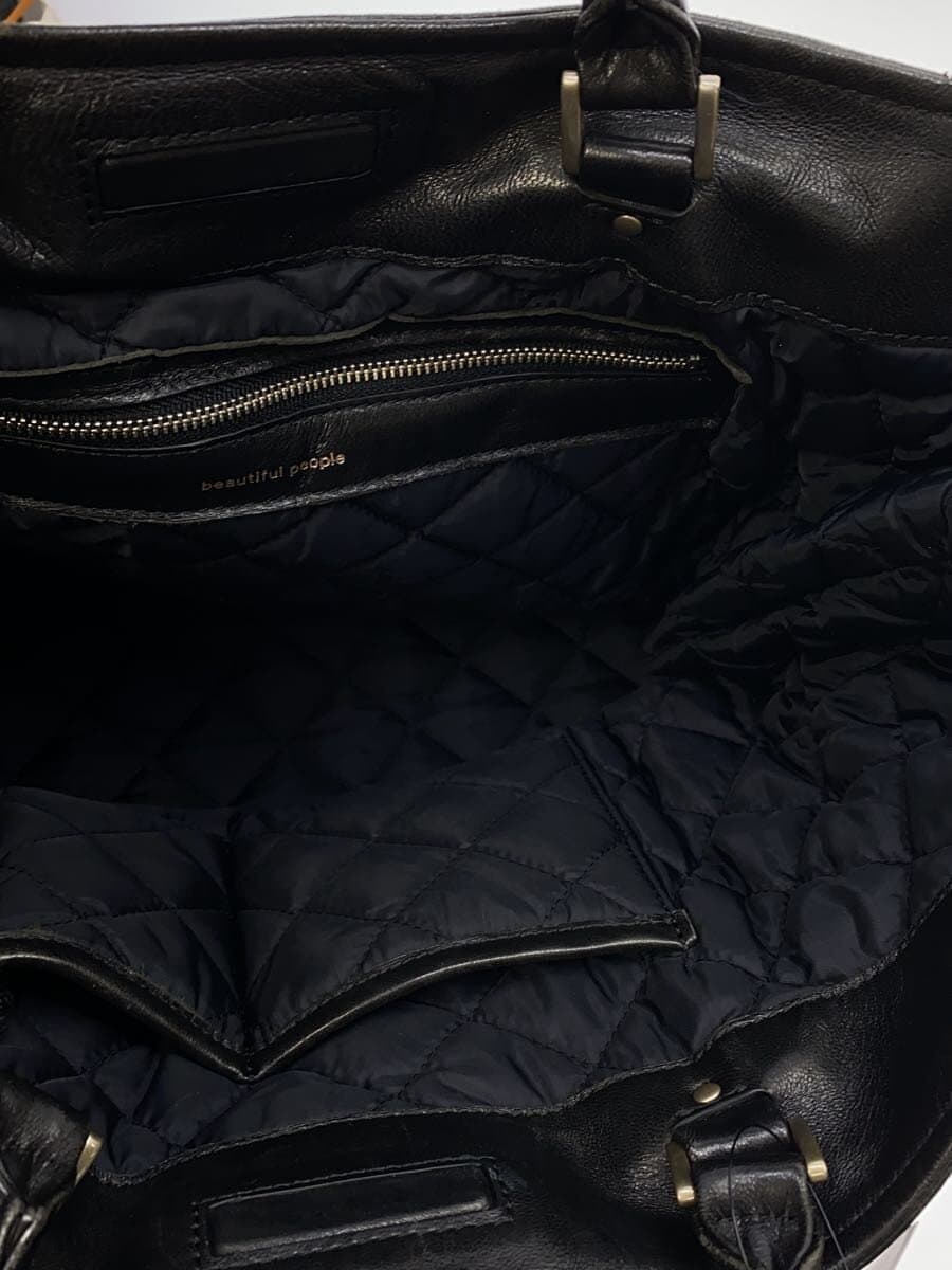 beautiful people Tote Bag Sheepskin BLK 1715611911 6