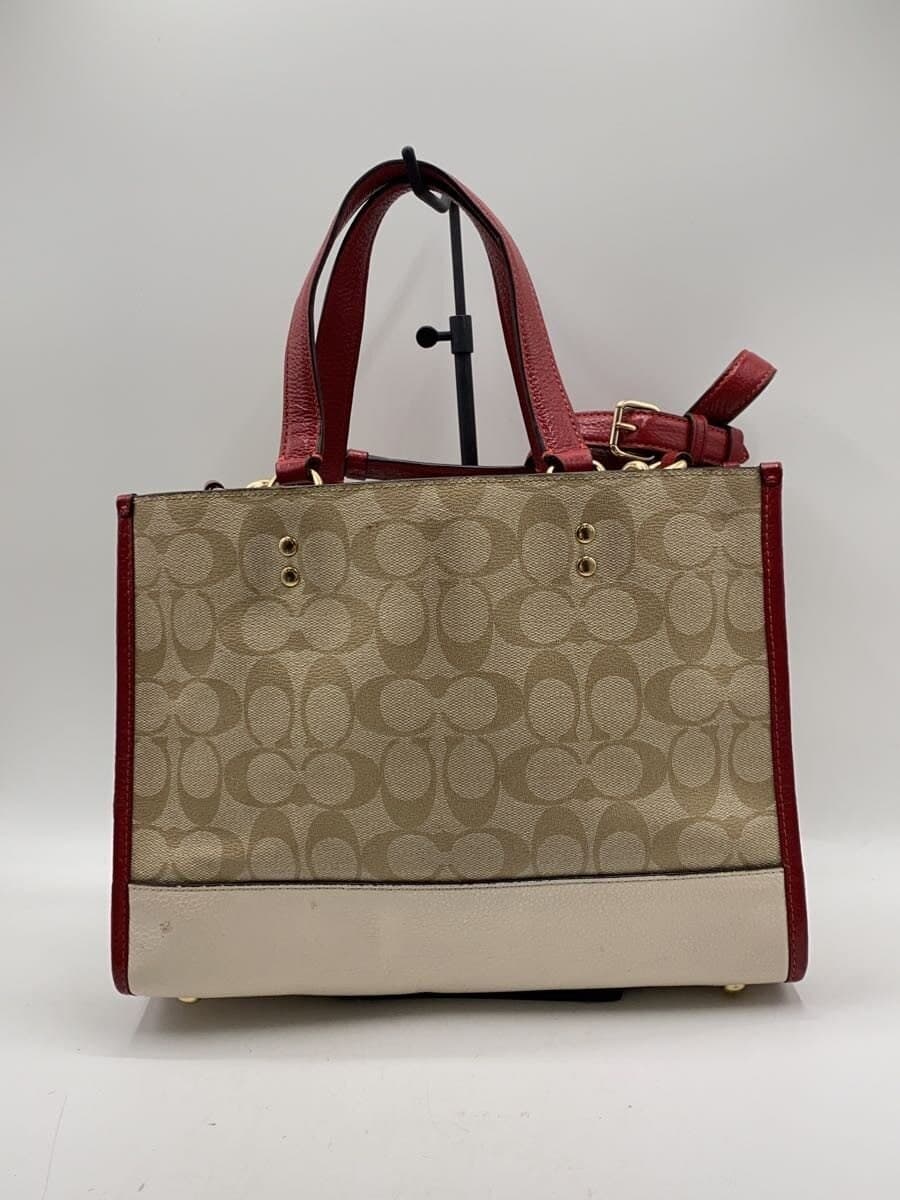 COACH Shoulder Bag BEG All Over Pattern CE645 3