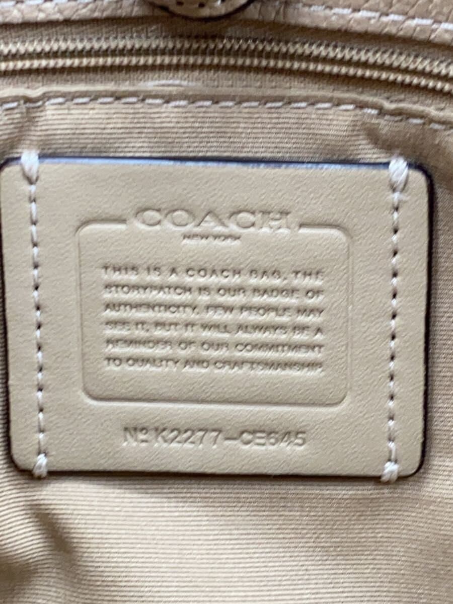 COACH Shoulder Bag BEG All Over Pattern CE645 5