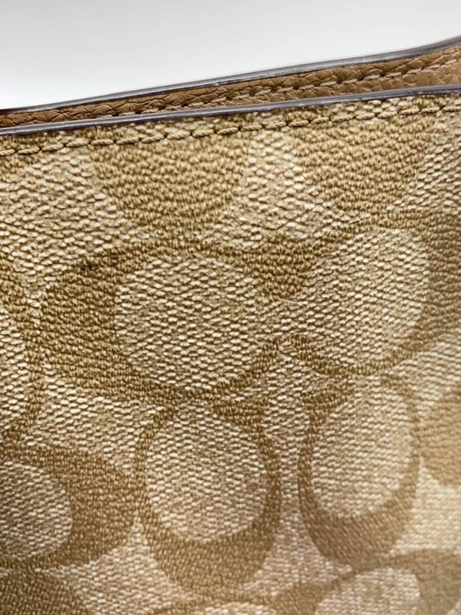 COACH Shoulder Bag BEG All Over Pattern CE645 9