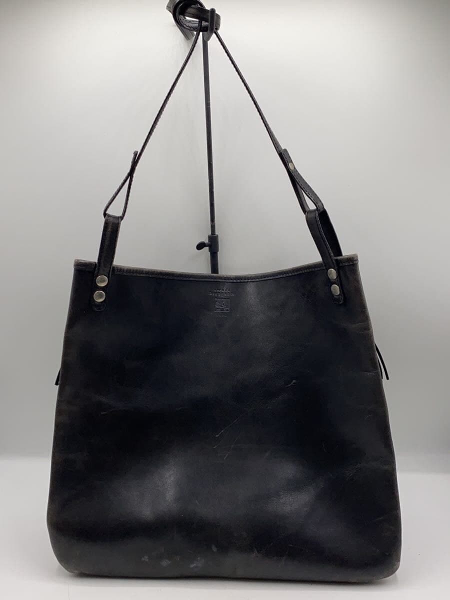 Other Brand BEAUGESTE Shoulder Bag Leather BLK Solid 3