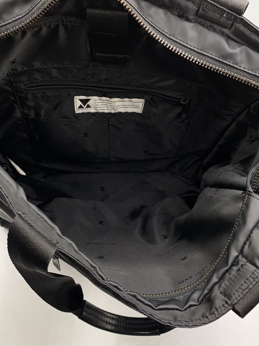 MAKAVELIC Tote Bag PVC BLK Solid 6