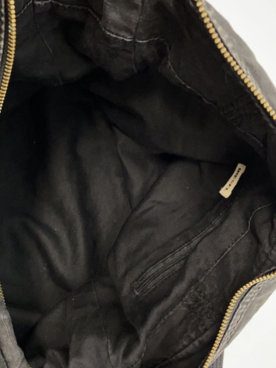 DIESEL Shoulder Bag Cotton BLK Solid 7