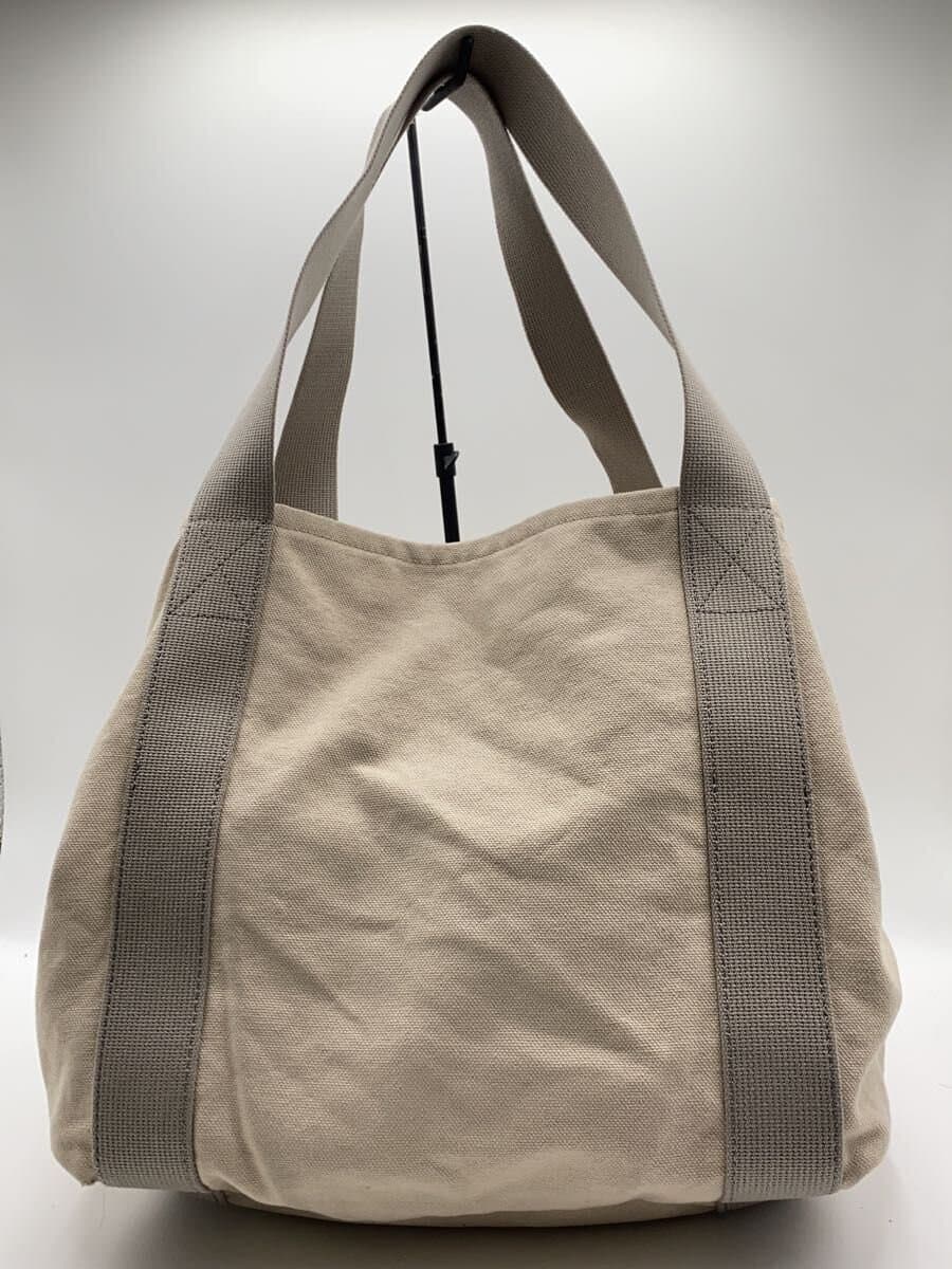 MARGARET HOWELL Handbag Canvas CRM Solid 3