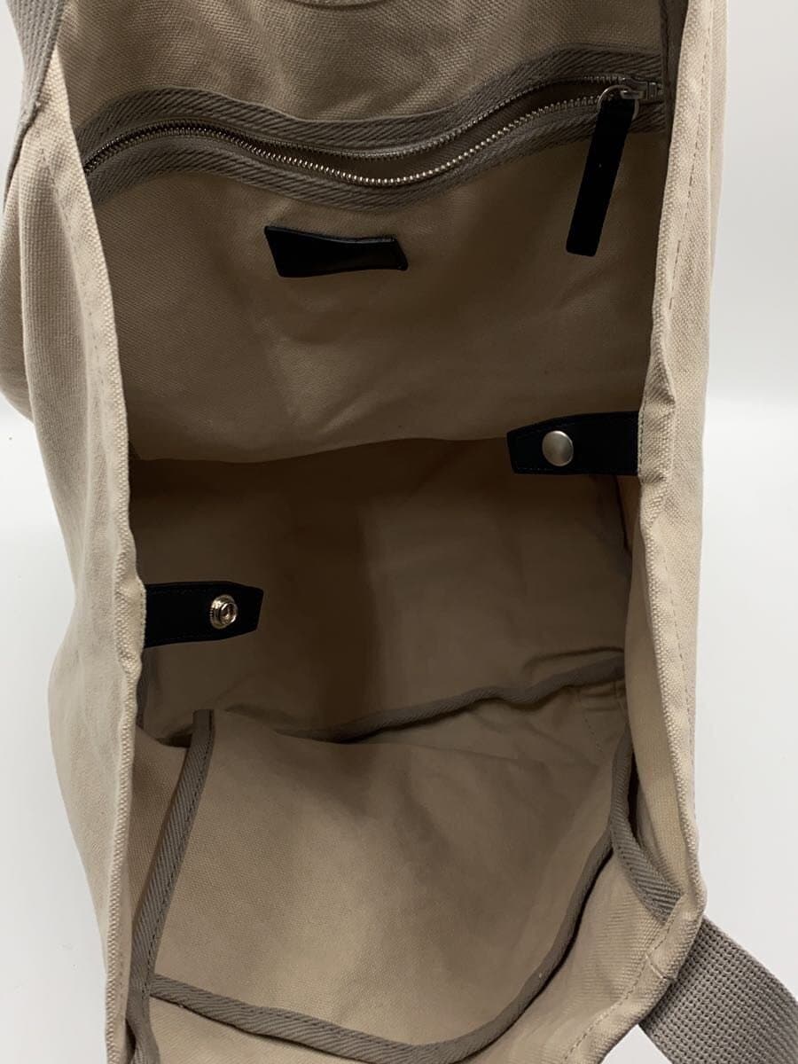 MARGARET HOWELL Handbag Canvas CRM Solid 7