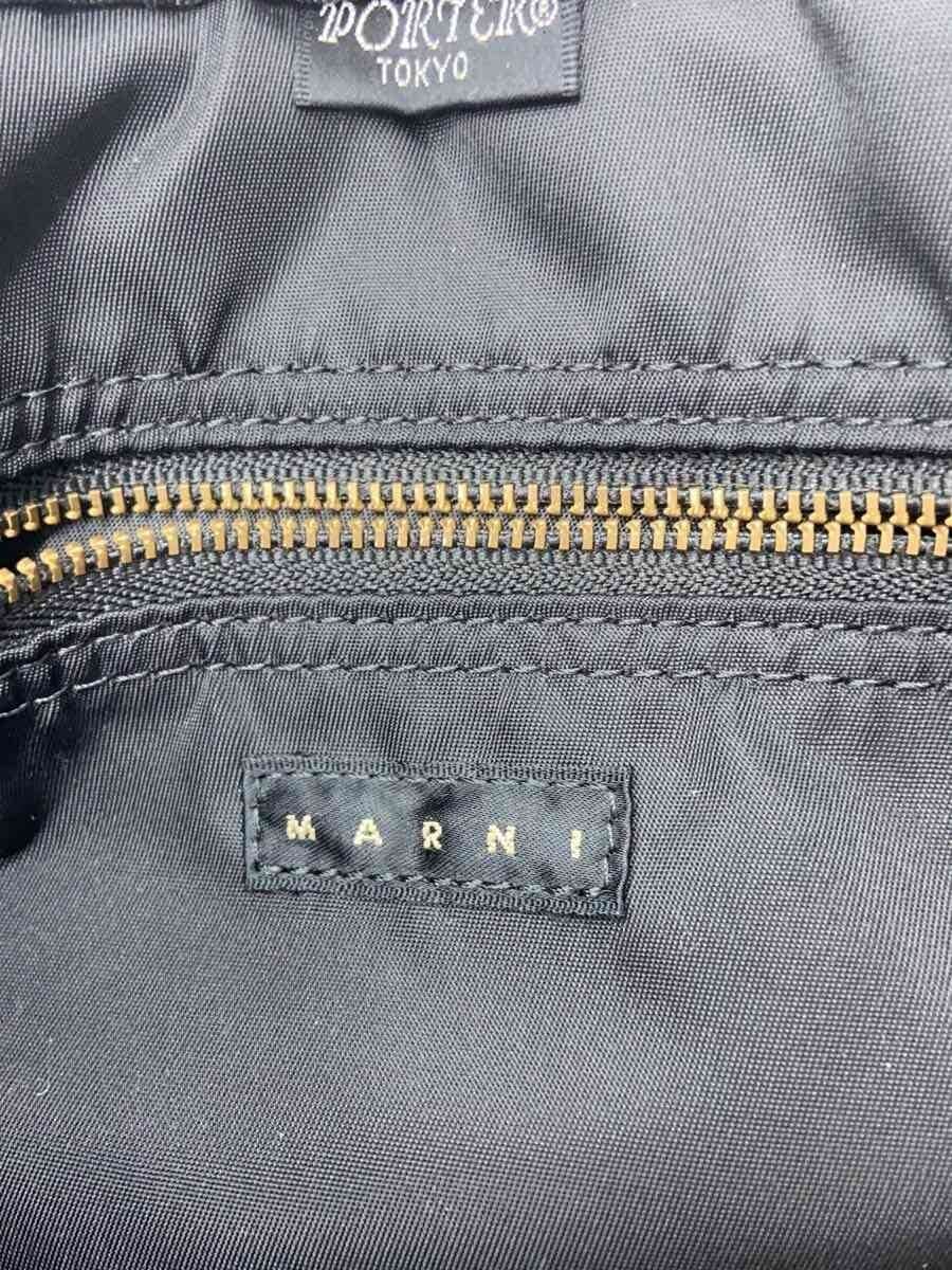 PORTER × MARNI Backpack Nylon Green Ombre Check 5