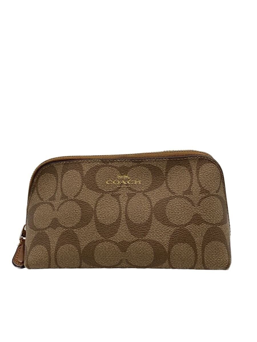 COACH Pouch Leather CML All Over Pattern