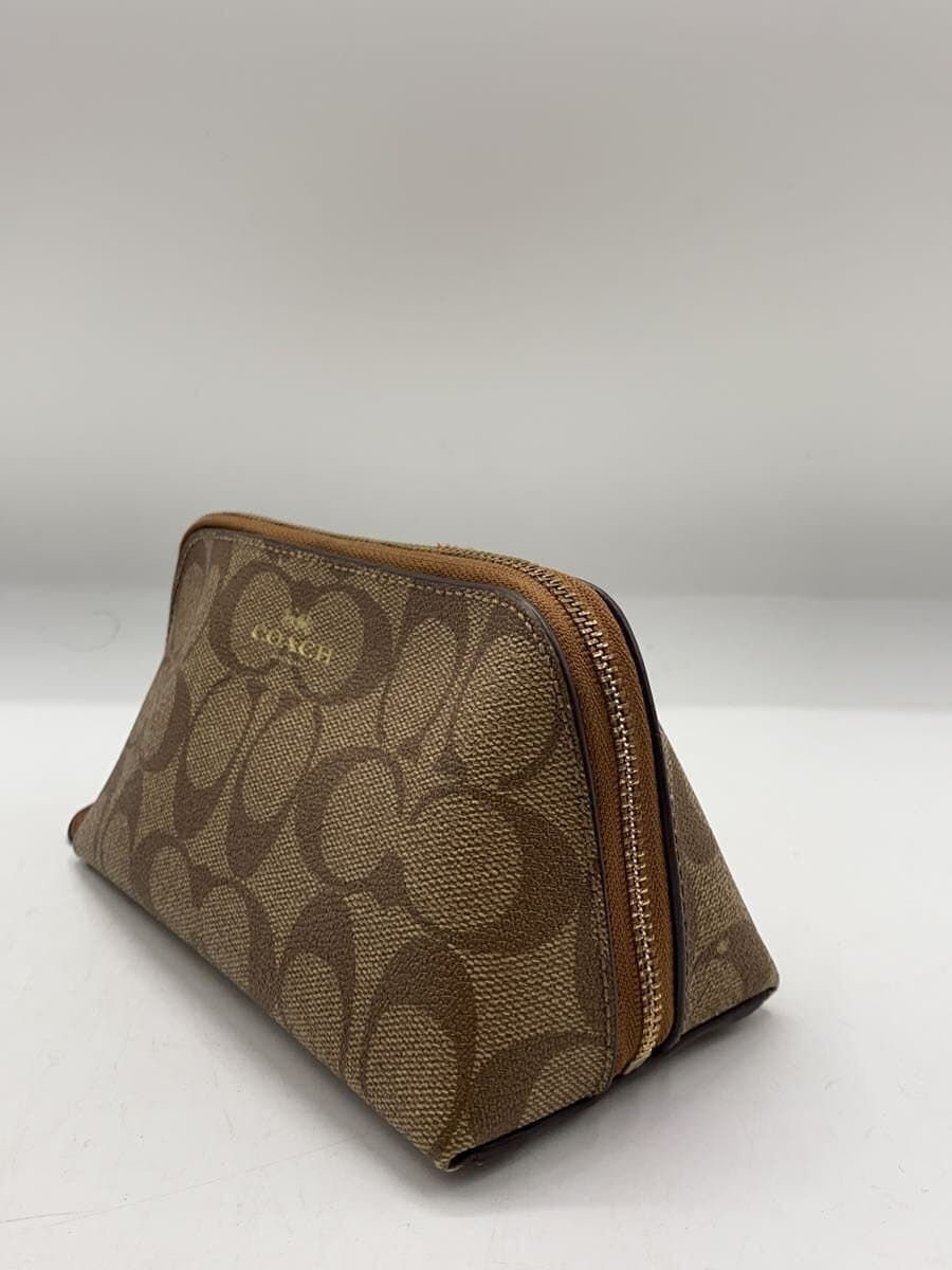 COACH Pouch Leather CML All Over Pattern 2