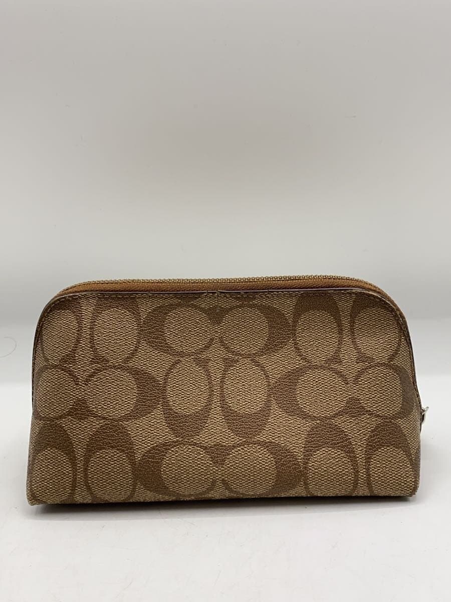 COACH Pouch Leather CML All Over Pattern 3