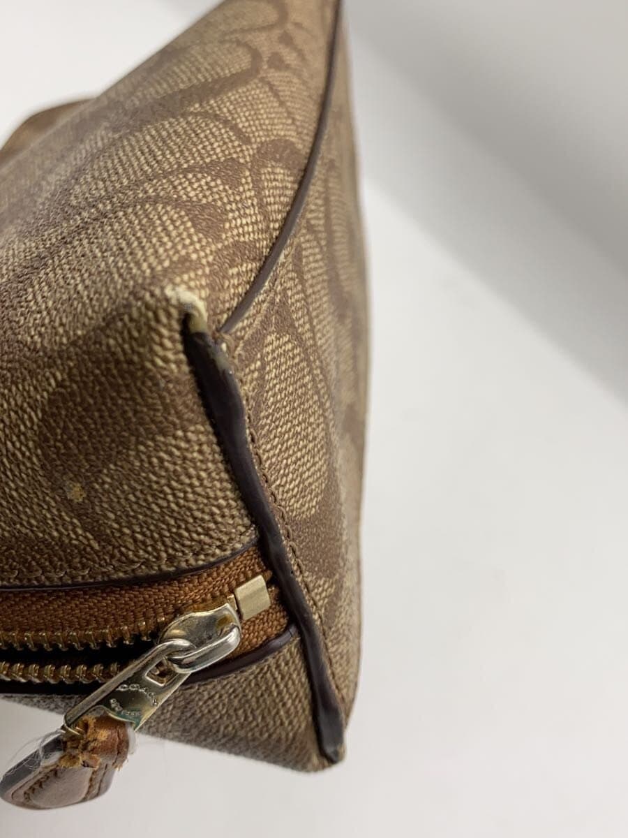 COACH Pouch Leather CML All Over Pattern 9