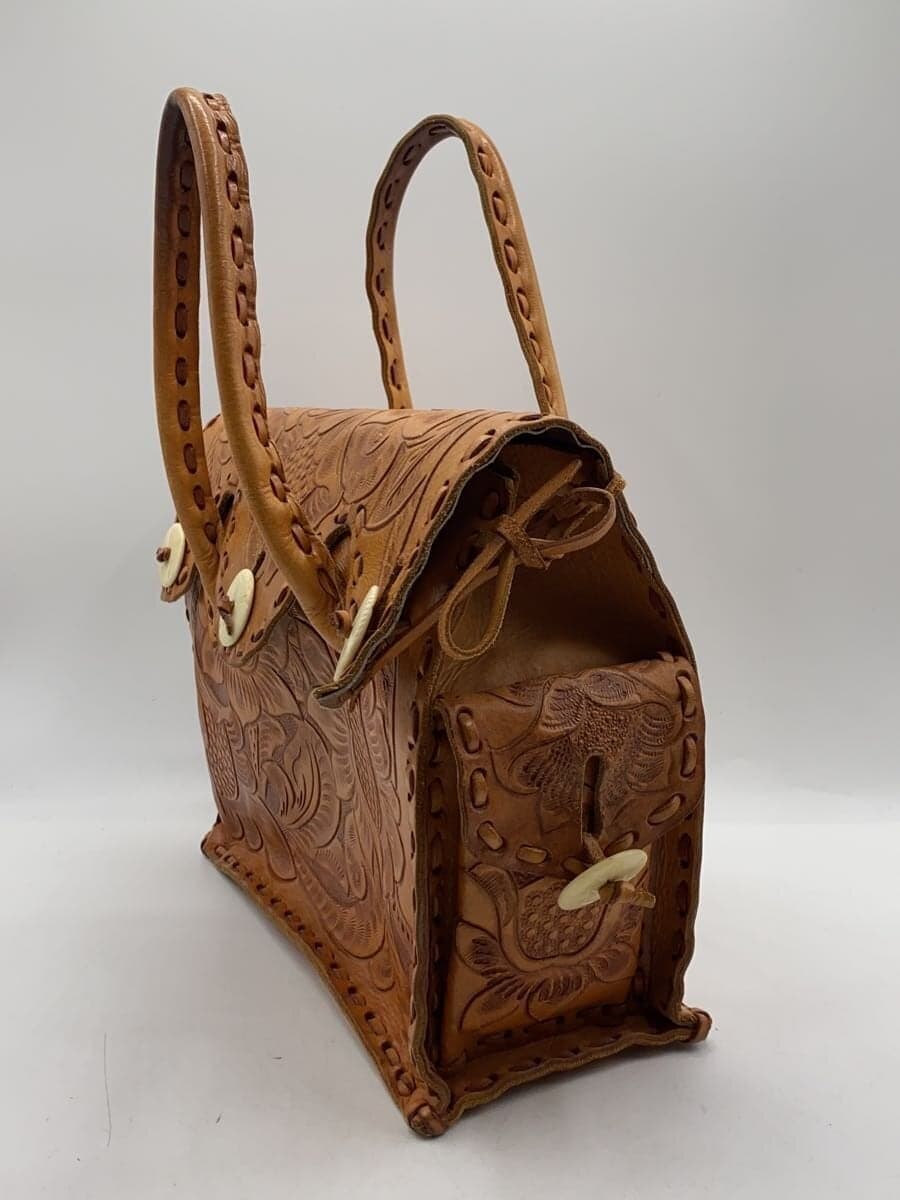 GRACE CONTINENTAL Tote Bag Leather CML All Over Pattern 2