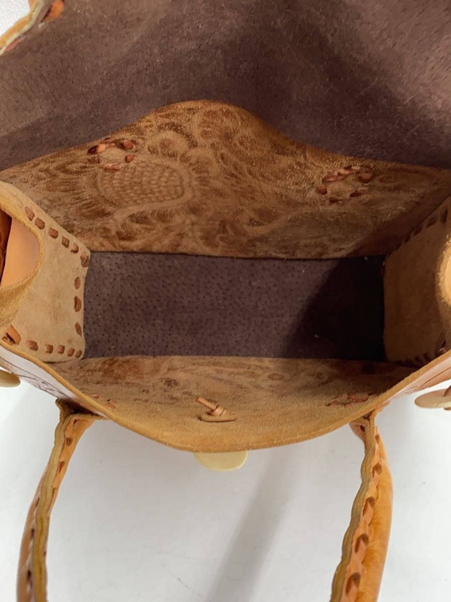 GRACE CONTINENTAL Tote Bag Leather CML All Over Pattern 4