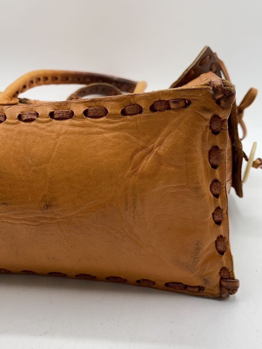 GRACE CONTINENTAL Tote Bag Leather CML All Over Pattern 7